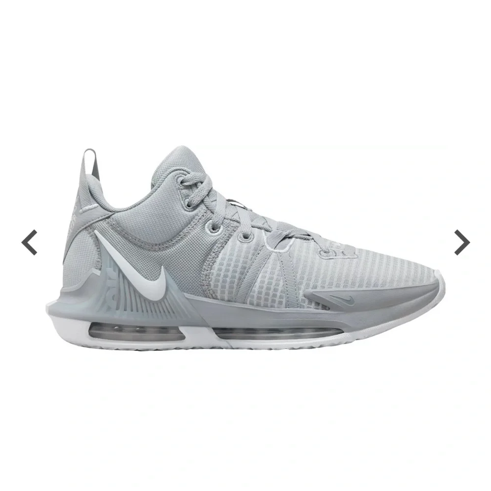 Nike LeBron Witness 7 Basketball Shoes Grey - Picture 3 of 7